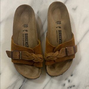 Birkenstock Brown Suede Sandals